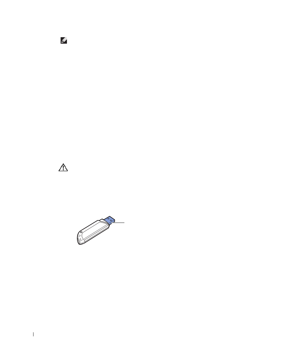 Scanning to the usb memory, About usb memory, Plugging in a usb memory key | Dell 2355dn Multifunction Mono Laser Printer User Manual | Page 169 / 344