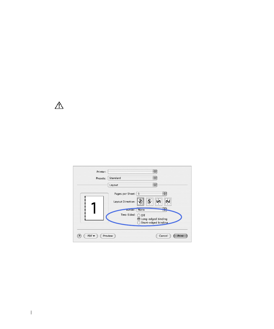 Duplex printing | Dell 2355dn Multifunction Mono Laser Printer User Manual | Page 237 / 344