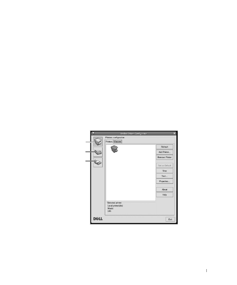 Using the unified driver configurator, Using the, Using the unified driver | Configurator | Dell 2355dn Multifunction Mono Laser Printer User Manual | Page 250 / 344