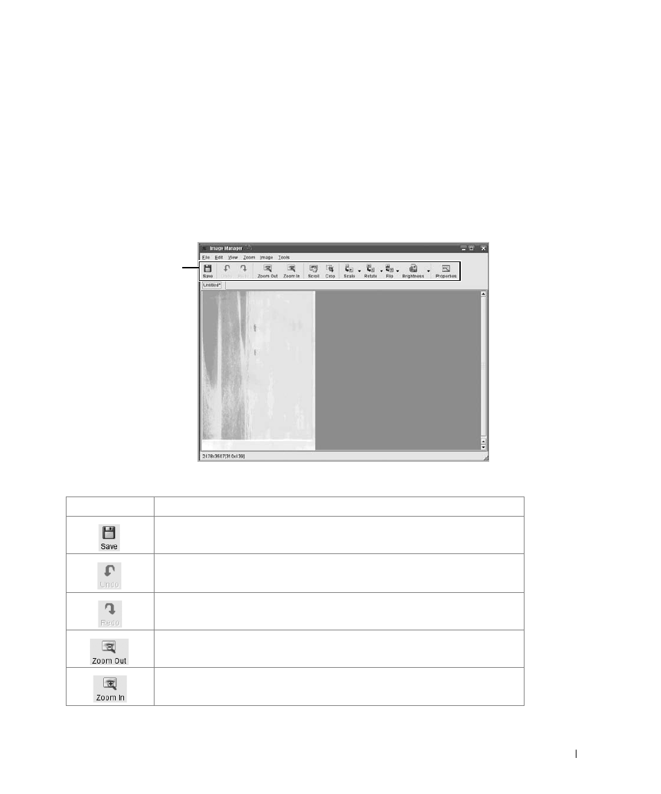 Using the image editor | Dell 2355dn Multifunction Mono Laser Printer User Manual | Page 262 / 344