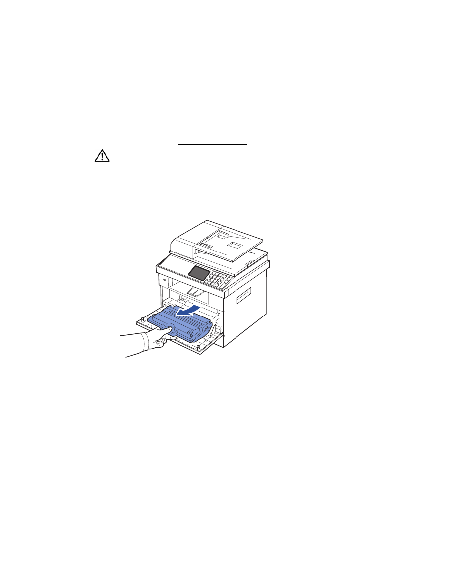 Replacing the toner cartridge | Dell 2355dn Multifunction Mono Laser Printer User Manual | Page 275 / 344