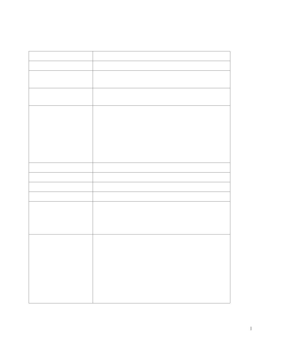 Printer specifications | Dell 2355dn Multifunction Mono Laser Printer User Manual | Page 334 / 344