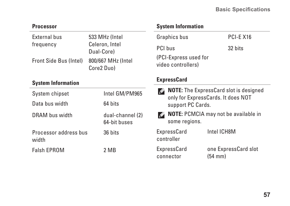 Dell Studio 1435 (Late 2008) User Manual | Page 57 / 76