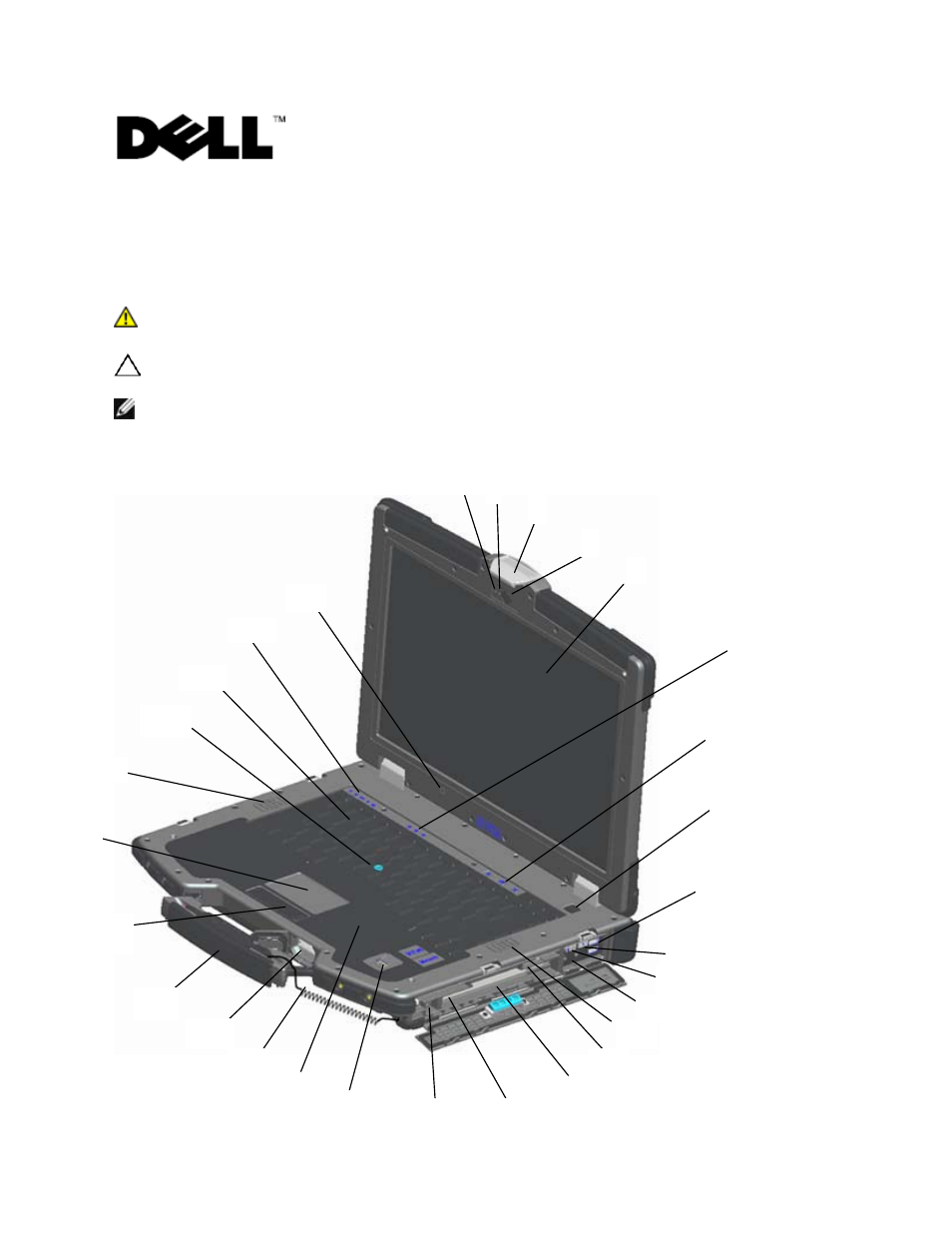 Dell Latitude E6400 XFR (Mid 2008) User Manual | 21 pages