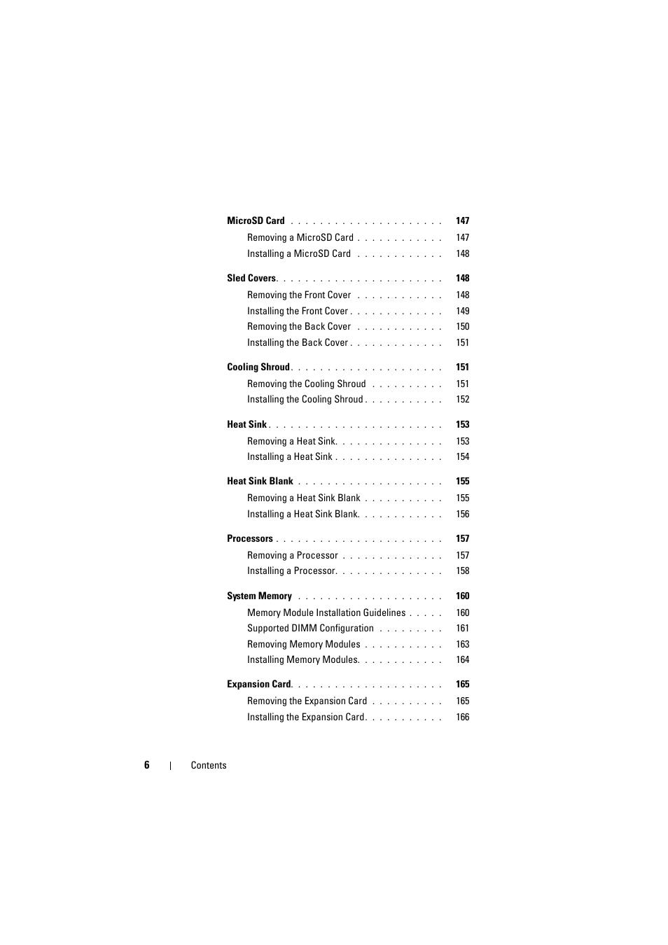 Dell PowerEdge C8000 User Manual | Page 6 / 248