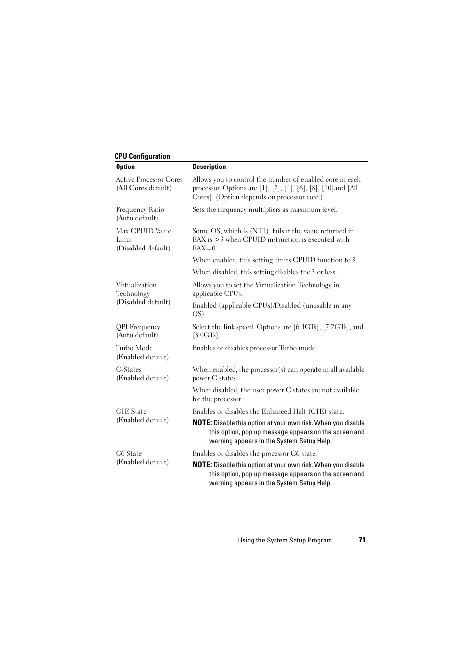 Dell PowerEdge C8000 User Manual | Page 71 / 248