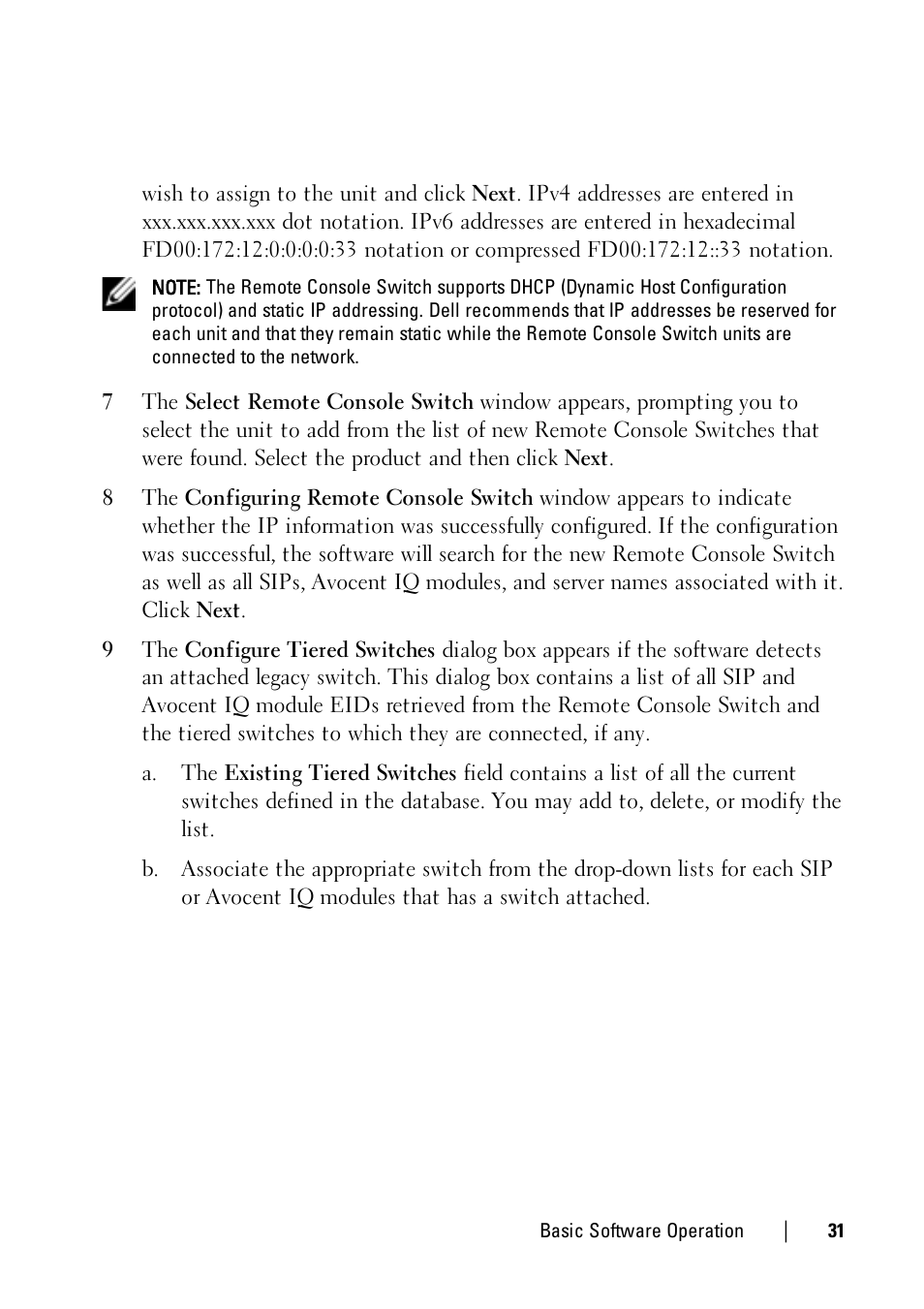 Dell KVM 2321DS User Manual | Page 31 / 112