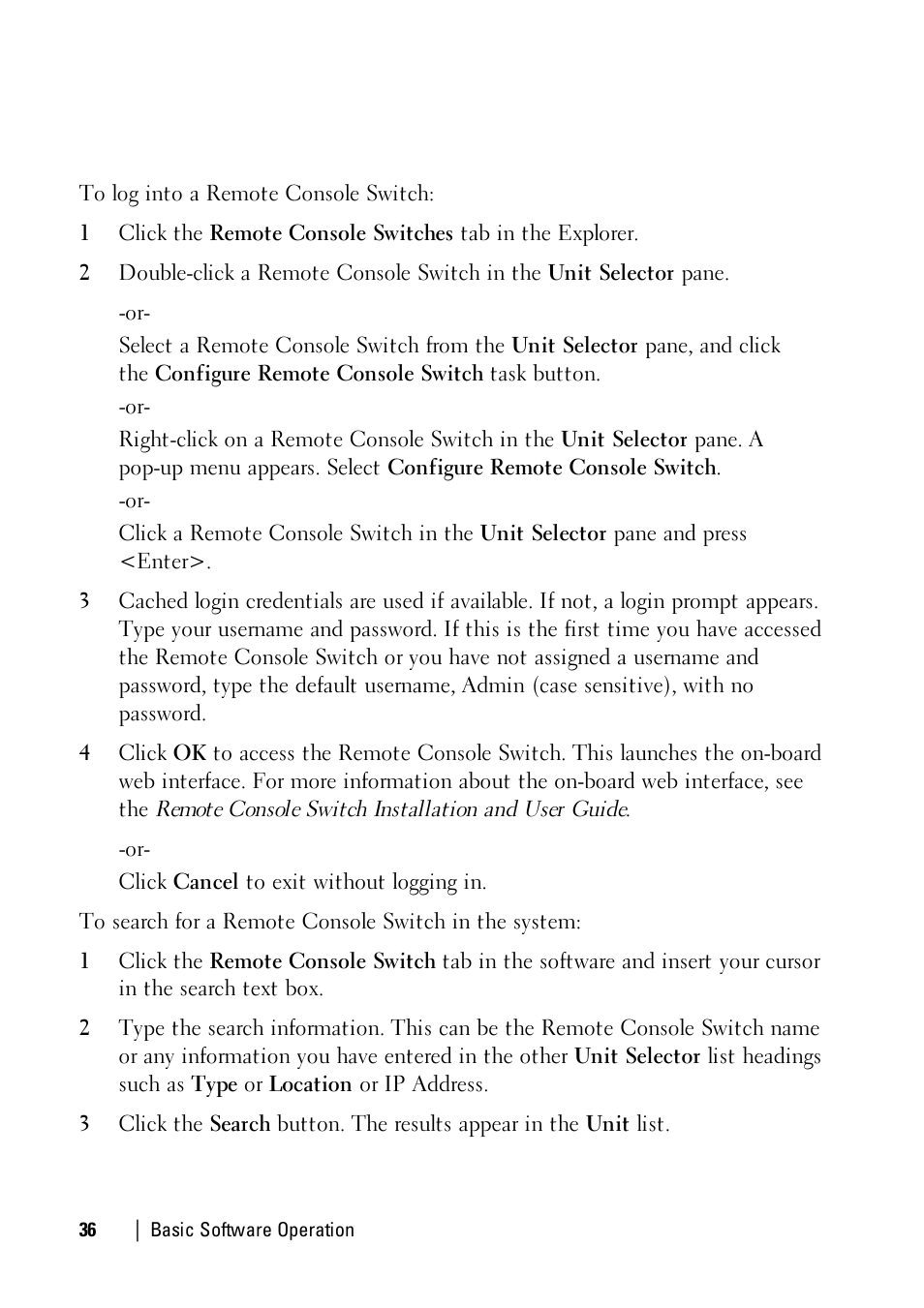 Dell KVM 2321DS User Manual | Page 36 / 112