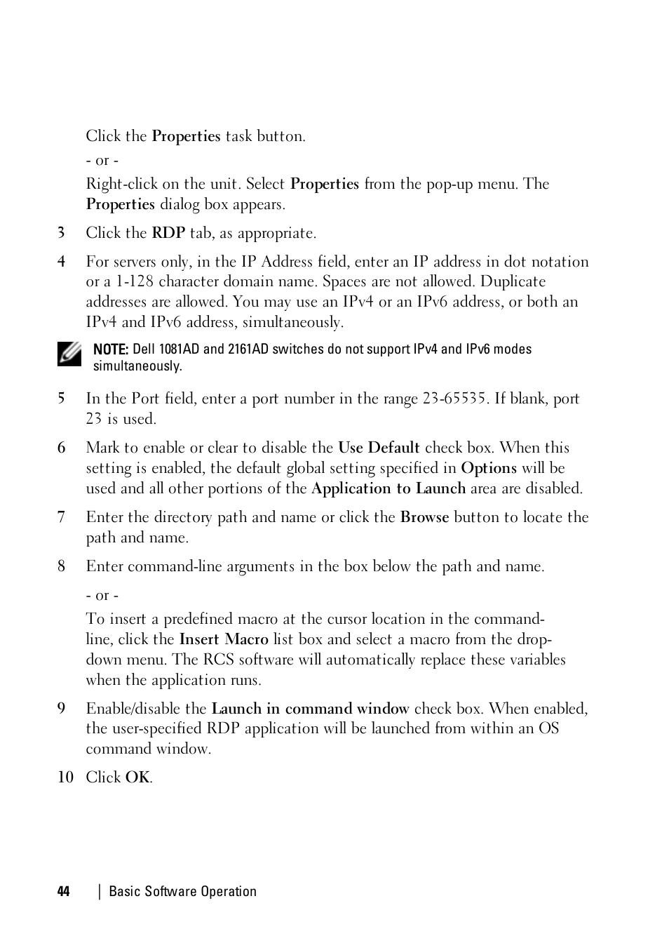 Dell KVM 2321DS User Manual | Page 44 / 112