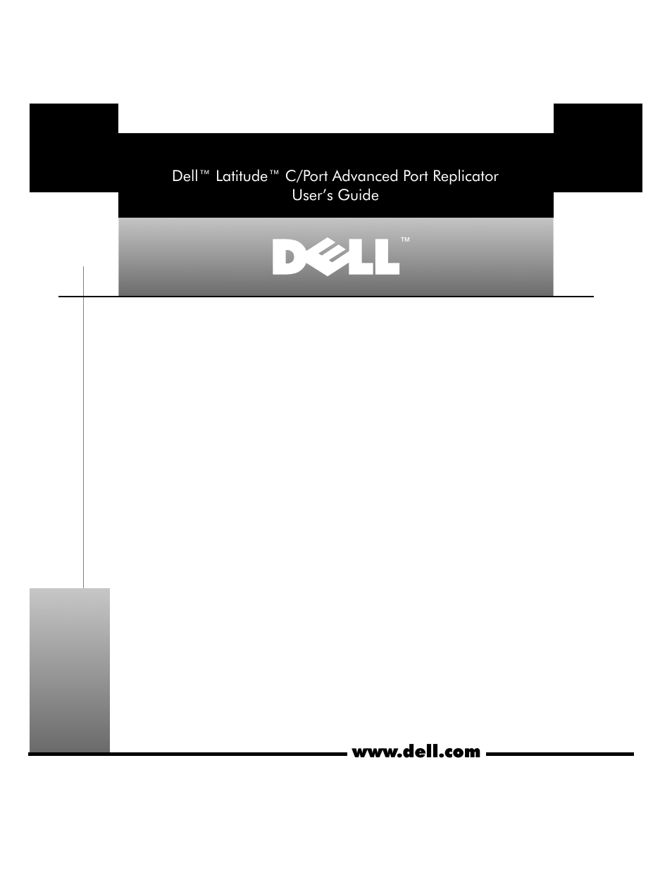 Dell C/Port APR User Manual | 24 pages