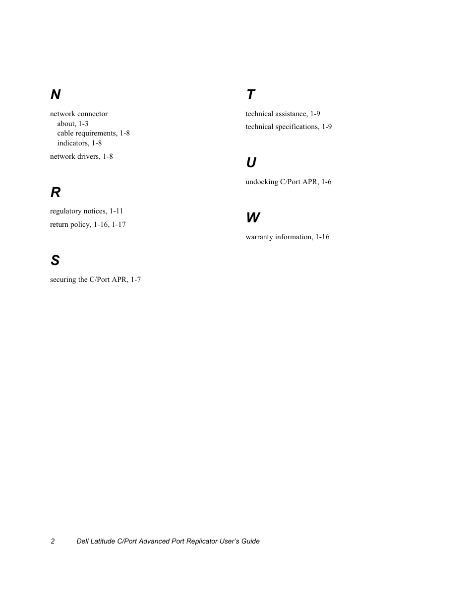 Dell C/Port APR User Manual | Page 24 / 24