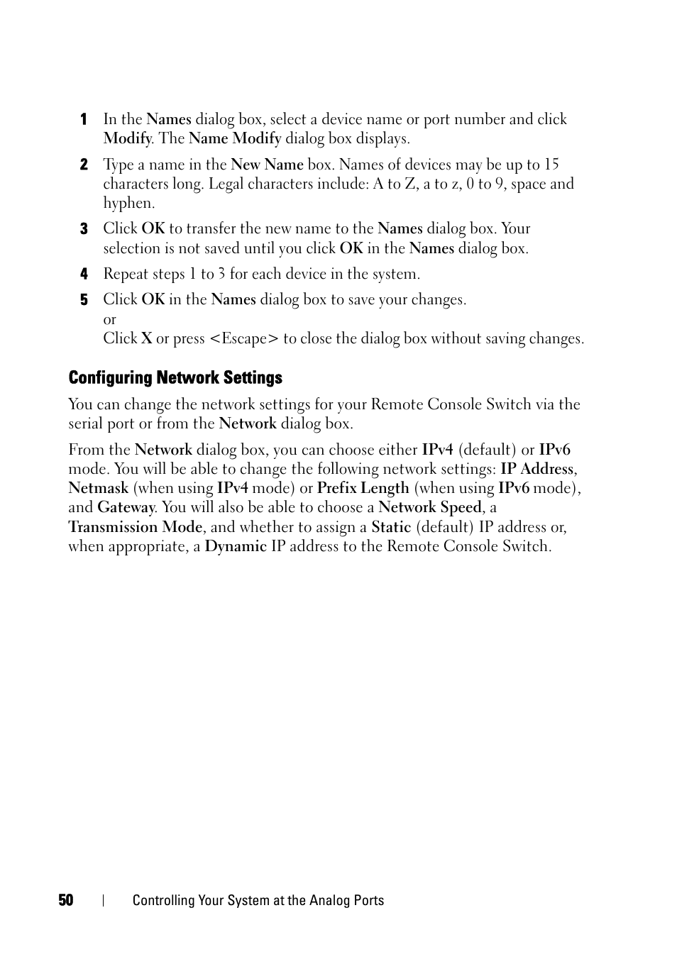 Configuring network settings | Dell KVM 2321DS User Manual | Page 66 / 244