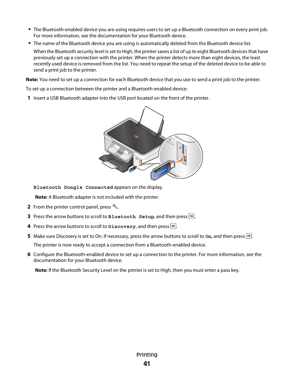 Dell V313 All In One Inkjet Printer User Manual | Page 41 / 107