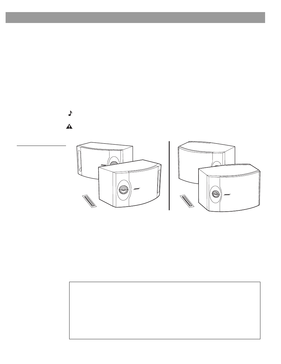 Before you begin, Unpack the carton, Figure 1 | What comes in the carton, Setting up before you begin, For your records | Bose 201 Series User Manual | Page 3 / 10