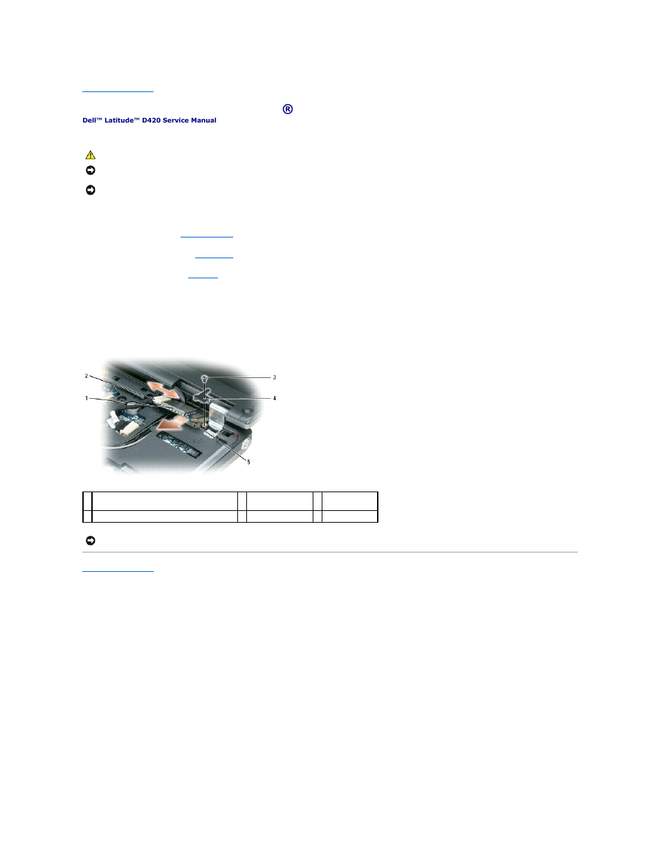 Internal card with bluetooth® wireless technology | Dell Latitude D420 User Manual | Page 6 / 37