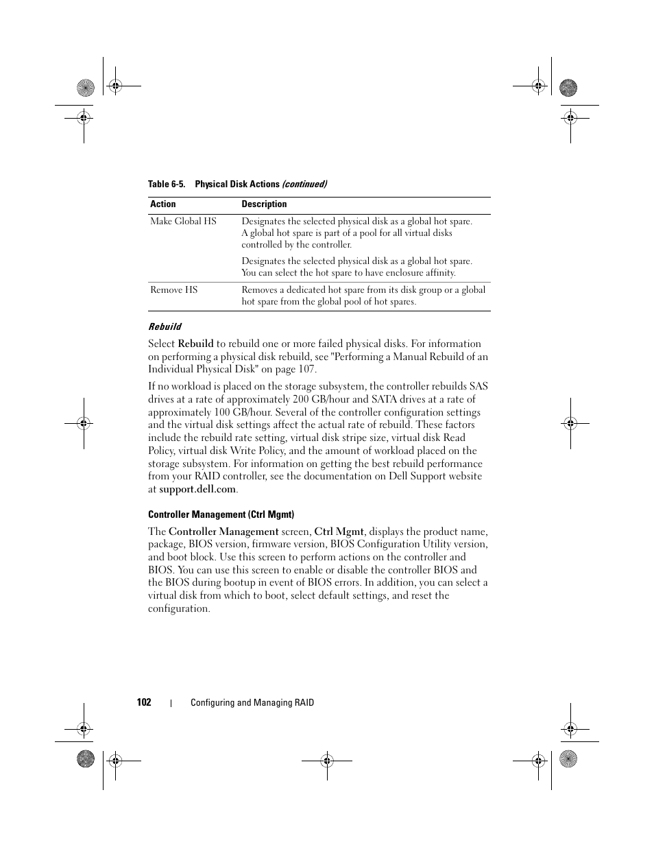 Dell PowerEdge RAID Controller 6i User Manual | Page 102 / 156