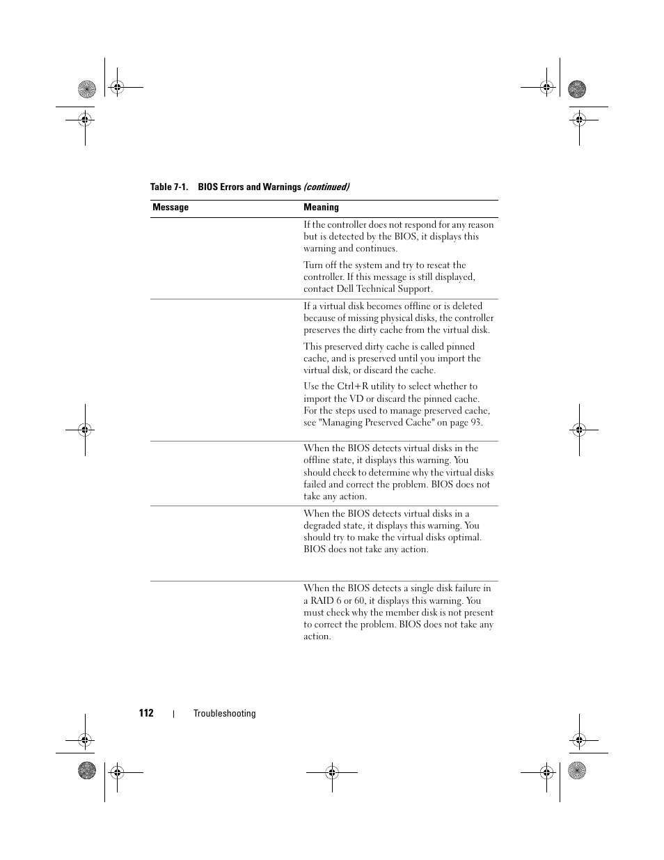 Dell PowerEdge RAID Controller 6i User Manual | Page 112 / 156