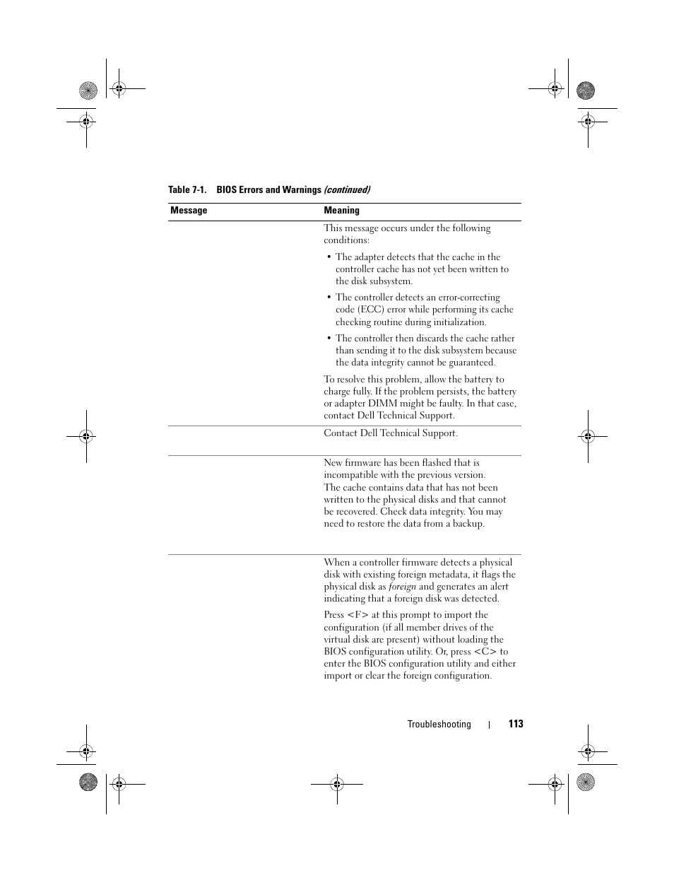 Dell PowerEdge RAID Controller 6i User Manual | Page 113 / 156