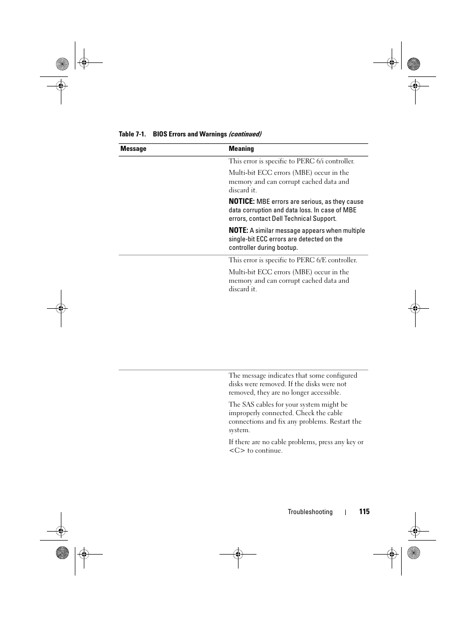 Dell PowerEdge RAID Controller 6i User Manual | Page 115 / 156