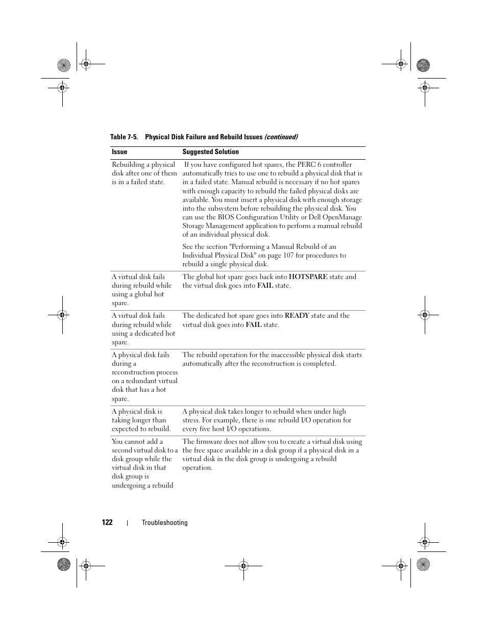 Dell PowerEdge RAID Controller 6i User Manual | Page 122 / 156