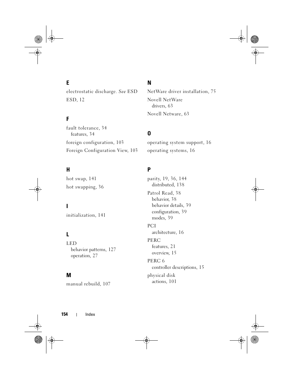 Dell PowerEdge RAID Controller 6i User Manual | Page 154 / 156