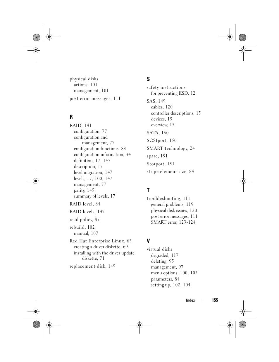 Dell PowerEdge RAID Controller 6i User Manual | Page 155 / 156