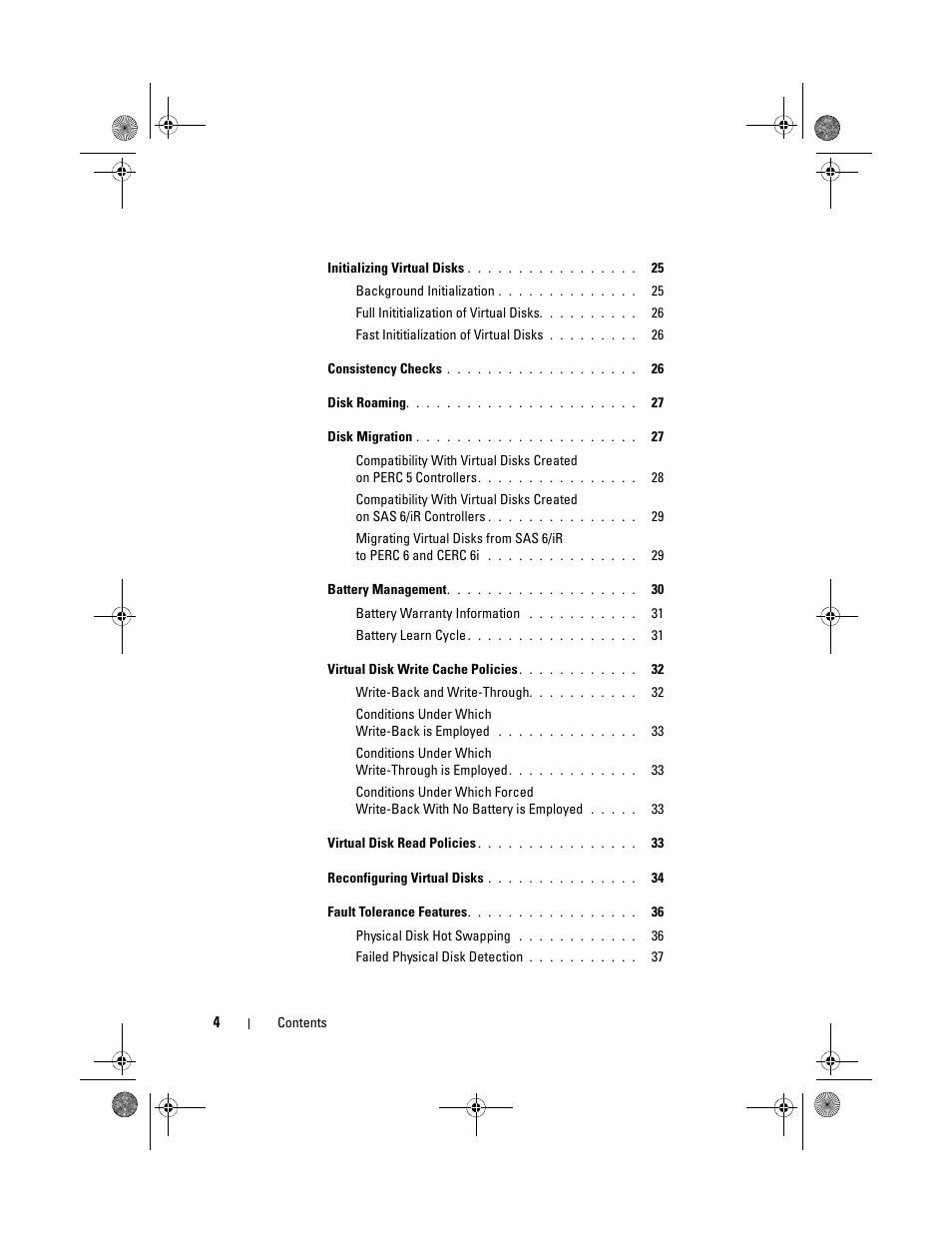 Dell PowerEdge RAID Controller 6i User Manual | Page 4 / 156