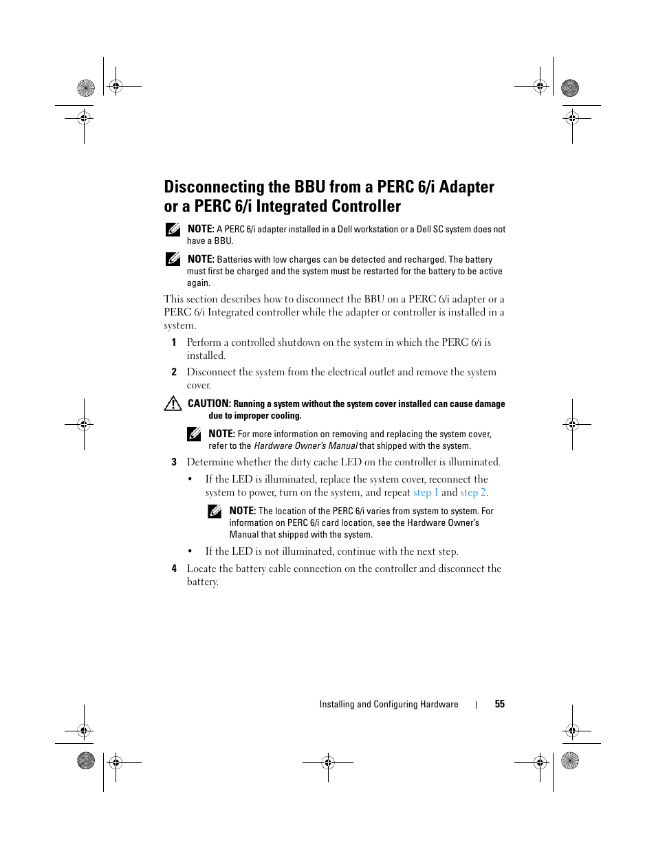 Dell PowerEdge RAID Controller 6i User Manual | Page 55 / 156