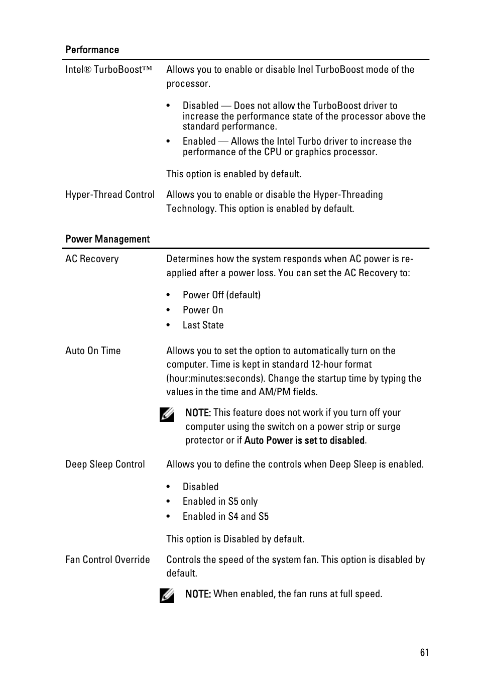 Dell OptiPlex 990 (Early 2011) User Manual | Page 61 / 97