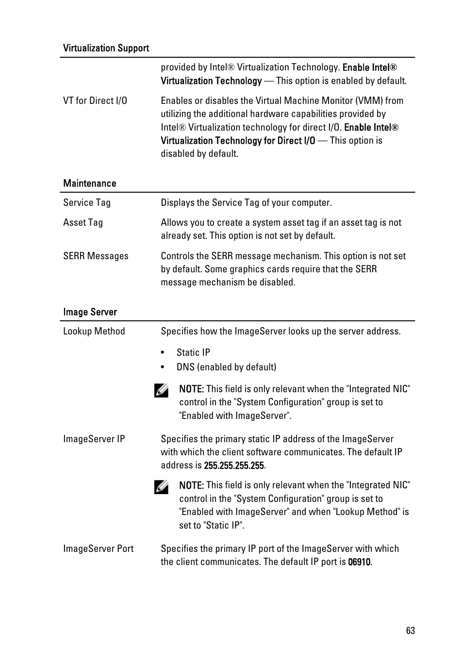 Dell OptiPlex 990 (Early 2011) User Manual | Page 63 / 97