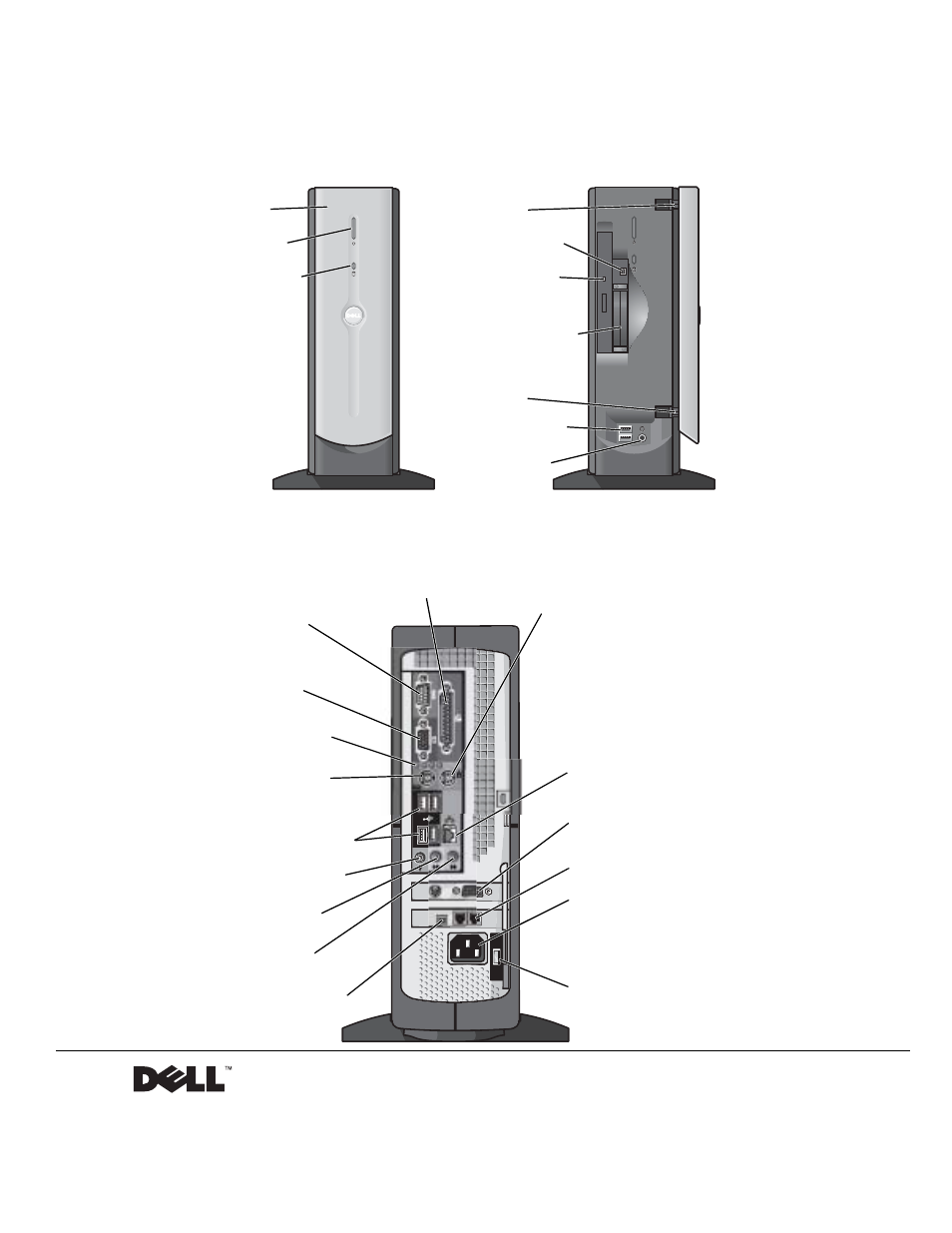 Dell Dimension 4500C (Japan Only) User Manual | 110 pages
