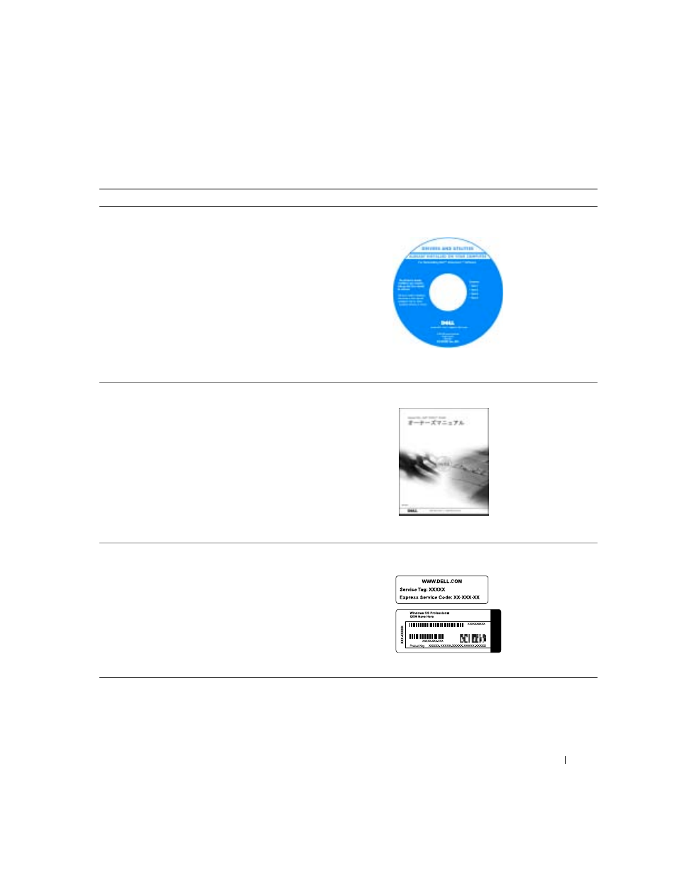 Finding information for your computer | Dell Dimension 4500C (Japan Only) User Manual | Page 15 / 110