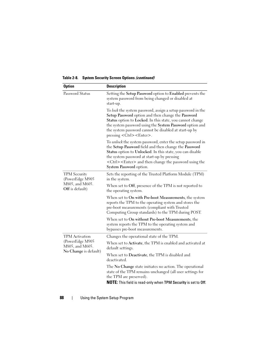 Dell PowerEdge M605 User Manual | Page 88 / 236