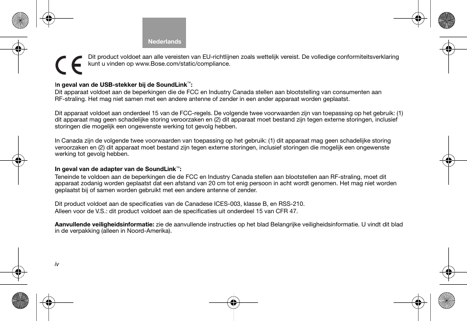 Bose Soundlink AM323699 User Manual | Page 104 / 204