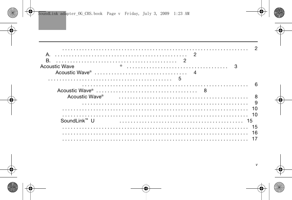 Bose Soundlink AM323699 User Manual | Page 165 / 204