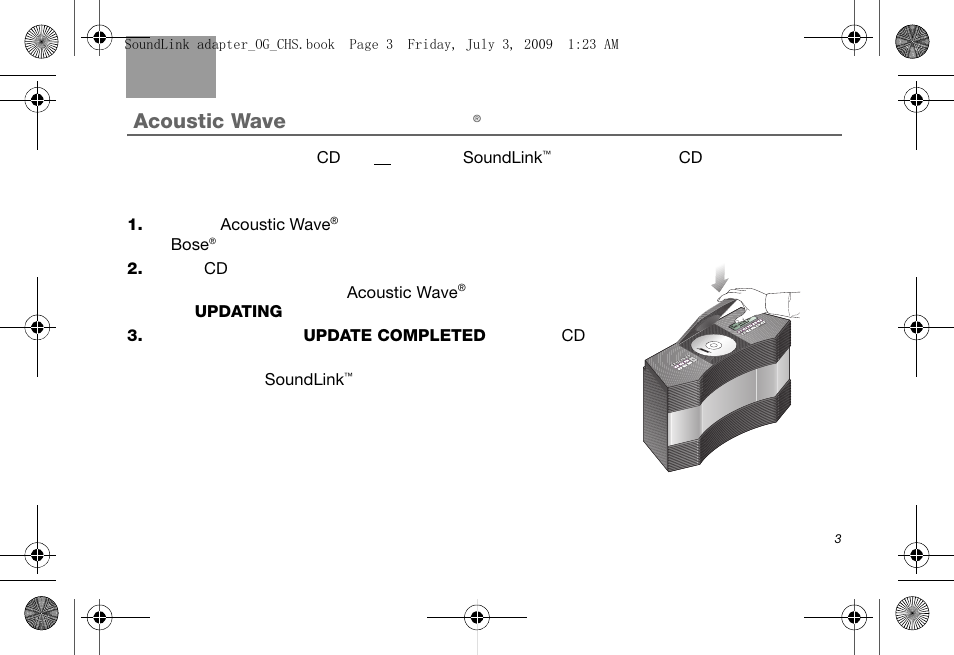 Acoustic wave | Bose Soundlink AM323699 User Manual | Page 167 / 204