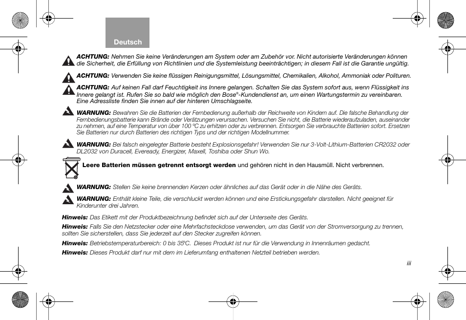 Bose Soundlink AM323699 User Manual | Page 23 / 204