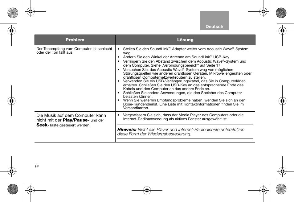 Bose Soundlink AM323699 User Manual | Page 38 / 204