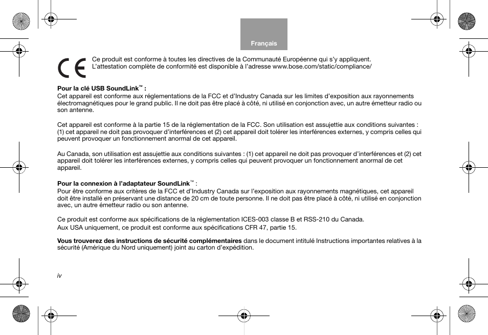 Bose Soundlink AM323699 User Manual | Page 64 / 204