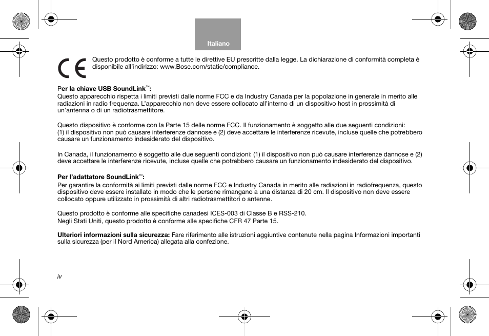 Bose Soundlink AM323699 User Manual | Page 84 / 204