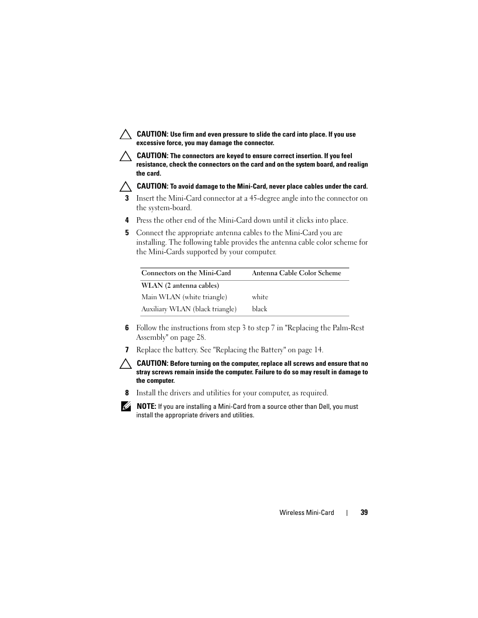 Dell Inspiron 14 (3420, Mid 2012) User Manual | Page 39 / 78