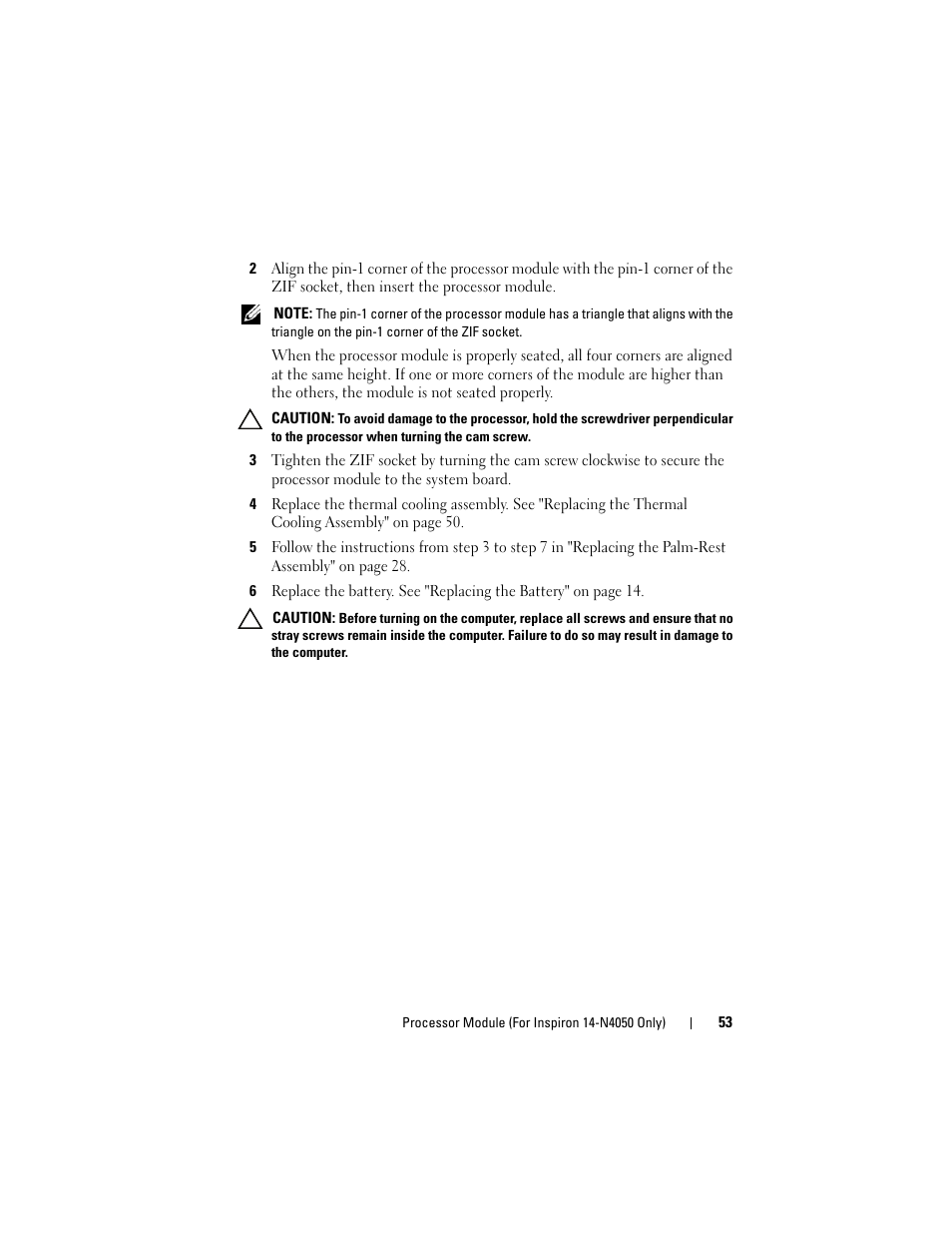 Dell Inspiron 14 (3420, Mid 2012) User Manual | Page 53 / 78