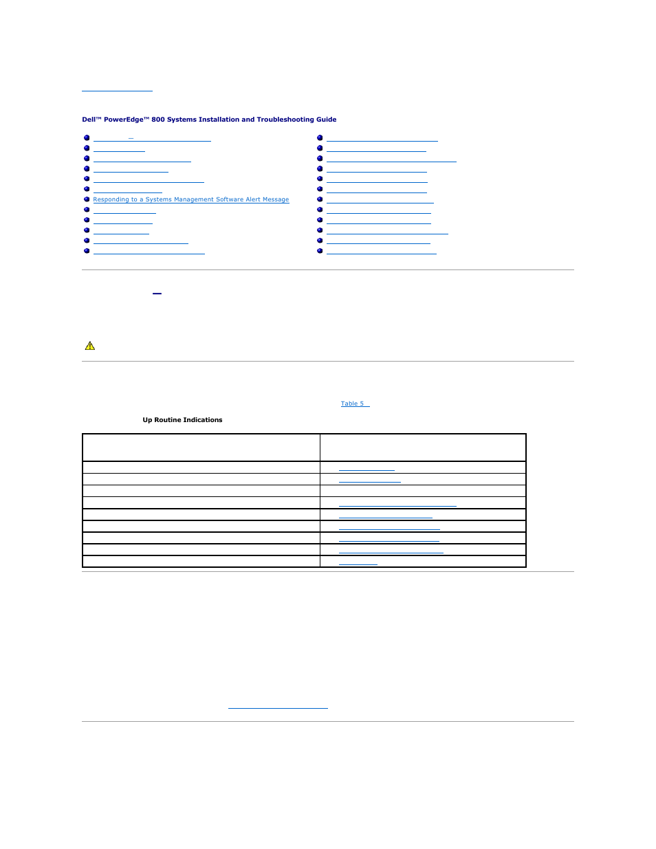 Troubleshooting your system, Safety first—for you and your system, Start-up routine | Checking basic power problems, Checking the equipment | Dell PowerEdge 800 User Manual | Page 25 / 82