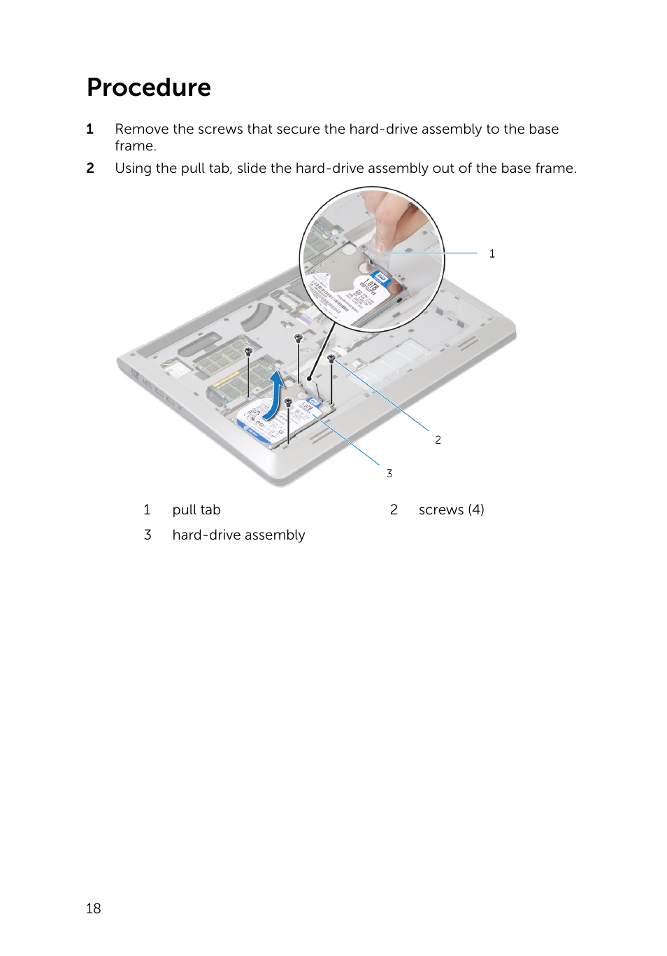 Procedure | Dell Inspiron 15 (5547, Early 2014) User Manual | Page 18 / 89