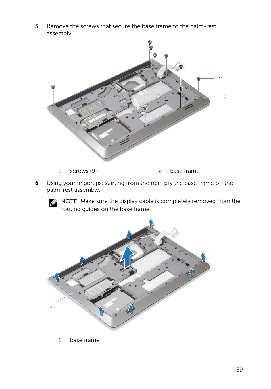 Dell Inspiron 15 (5547, Early 2014) User Manual | Page 39 / 89