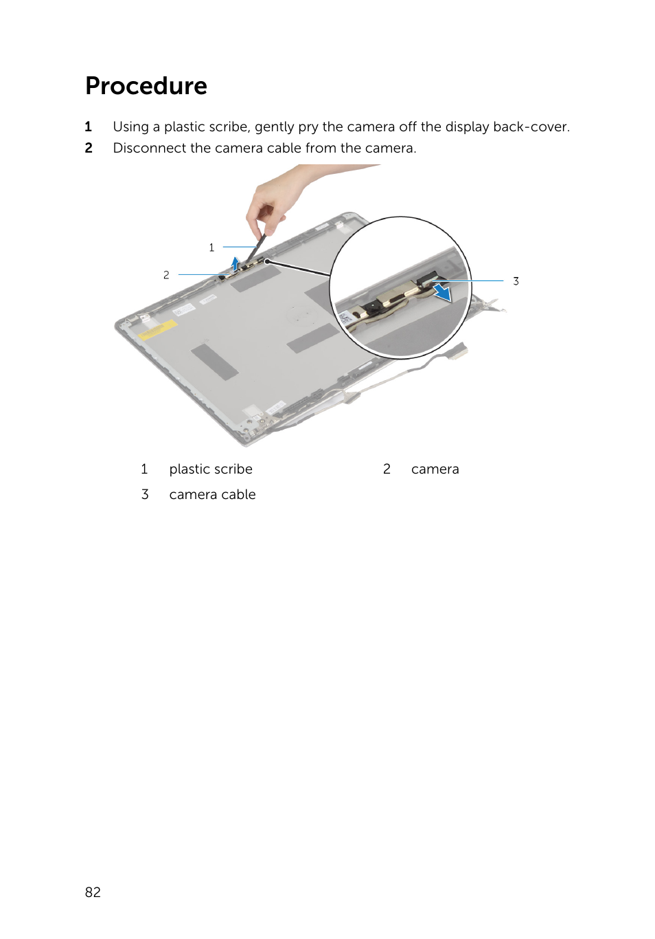 Procedure | Dell Inspiron 15 (5547, Early 2014) User Manual | Page 82 / 89