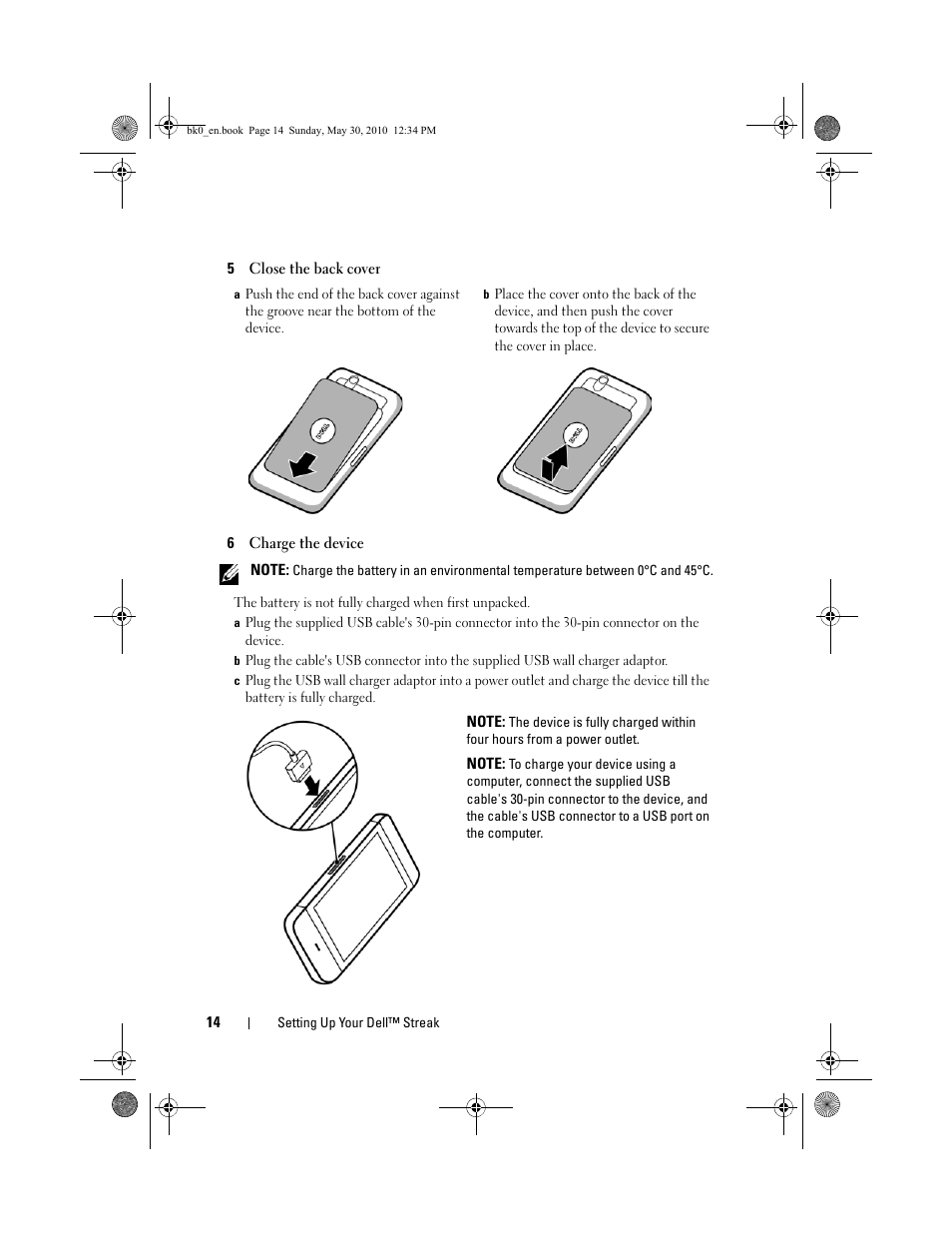 Dell STREAK mobile User Manual | Page 14 / 140