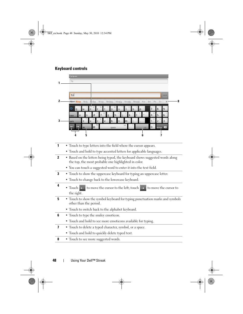 Dell STREAK mobile User Manual | Page 48 / 140