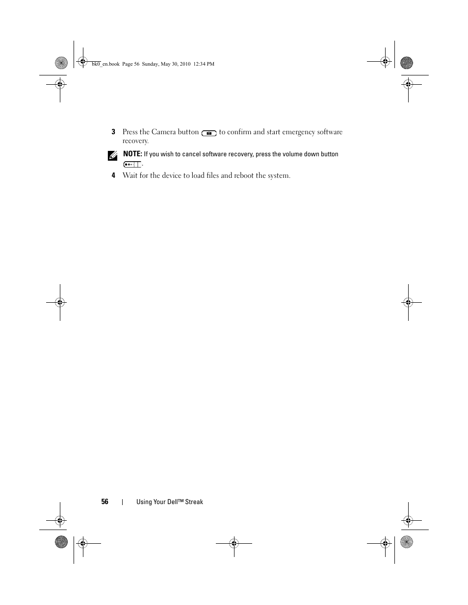 Dell STREAK mobile User Manual | Page 56 / 140