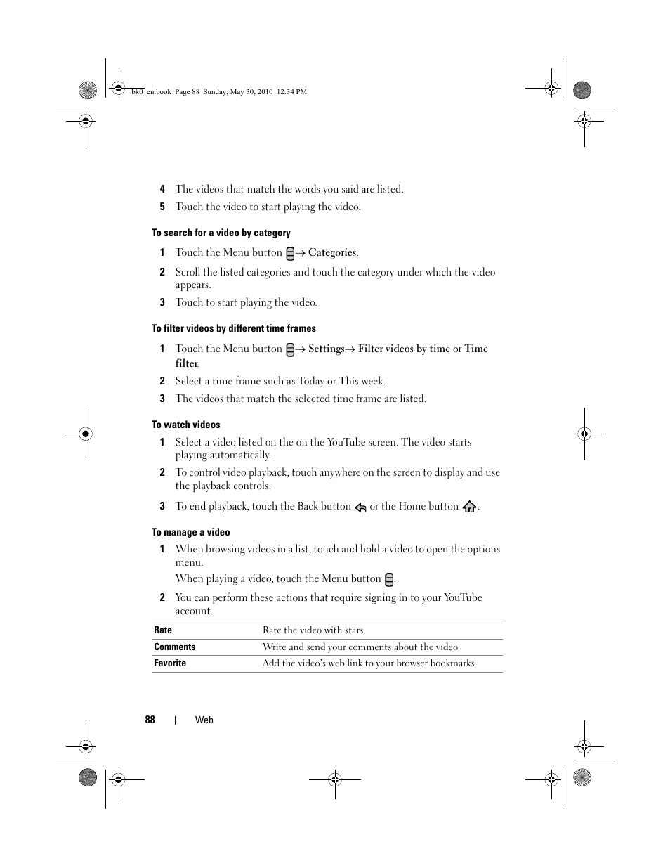 Dell STREAK mobile User Manual | Page 88 / 140